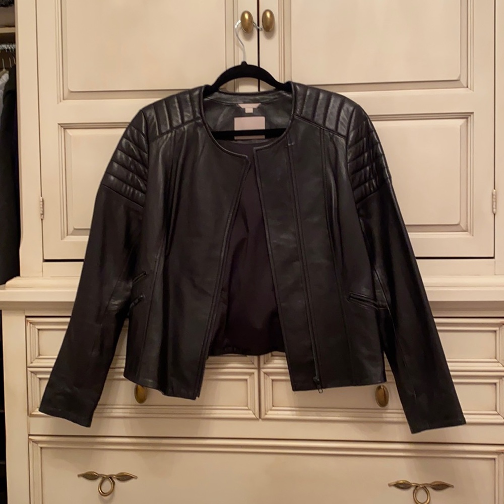 Leather jacket